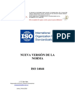 Norma ISO 14644 revisada para mejorar clasificación de limpieza de aire