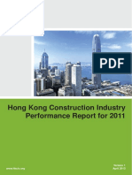 Hong Kong Construction Industry Performance Report for 2011