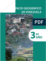 Geografía de Venezuela del 3er. Año de  Educación Media General