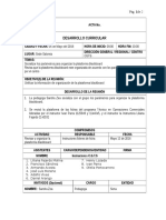 Acta Desarrollo Curricular 2016 05 06