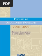 POF IBGE 2008-2009