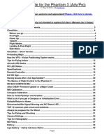 DJI Phantom P3 Summary Guide