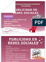 Publicidad en Las Redes Sociales