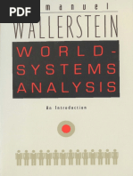 Wallerstein - World System Analysis PDF