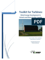 Toolkit For Turbines - Wind Development in Ontario and Nova Scotia