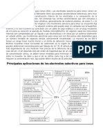 Tipos de Electrodos Selectivos