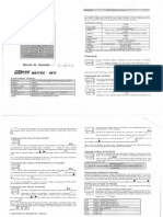 Controlador FE50RP: manual de operação otimizado para