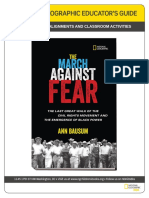 The March Against Fear - Educator's Guide