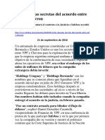 Las Cláusulas Secretas Del Acuerdo Entre YPF y Chevron