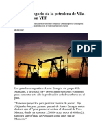 El Nuevo Negocio de La Petrolera de Vila-Manzano Con YPF