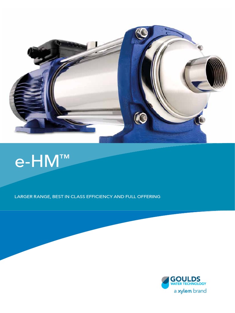 Stainless Steel Horizontal Multi-Stage Pumps | PDF | Pump | Temperature