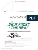 Jack Frost Time Trial 2017