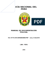 Manual de Documentacion Policial-Año 2016