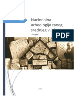 Nacionalna Arheologija Ranog Srednjeg Vijeka