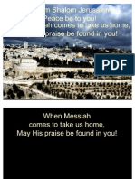 Shalom Jerusalem