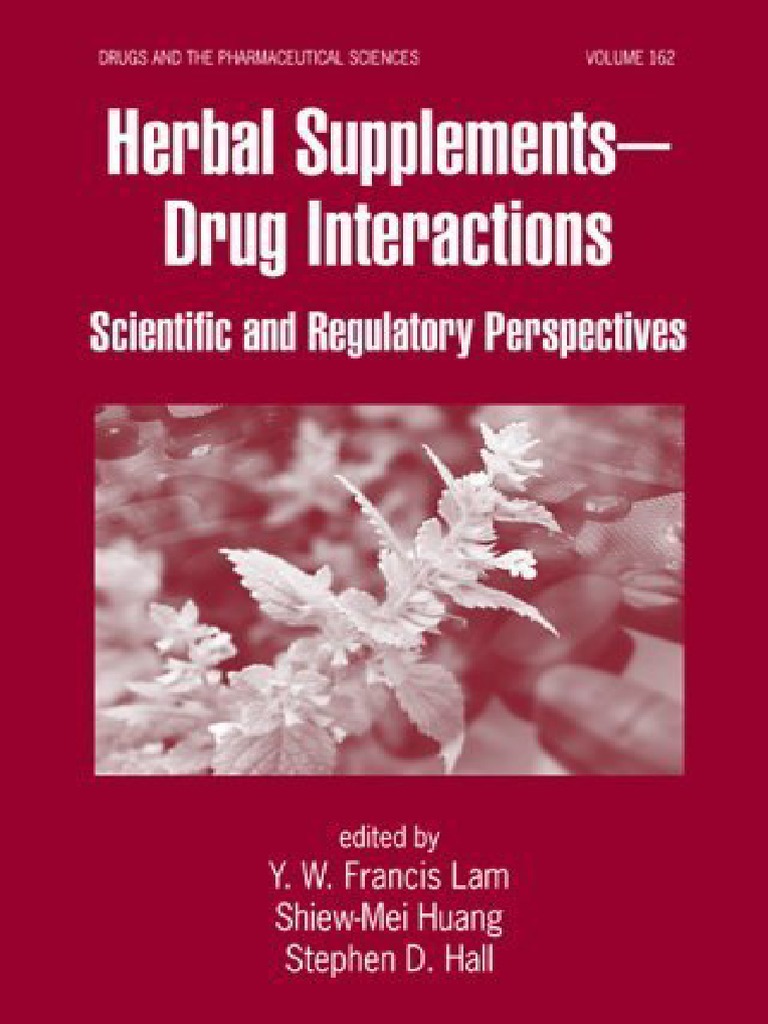 Herbal SupplementsDrug Interactions Lam Huang Hall (CRC 2006) BBS PDF