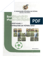 RFEF Enseñanza de La Tecnica Del Futbol Base