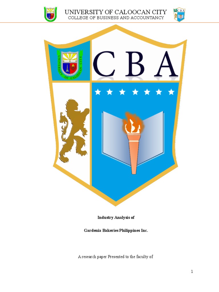 An indepth industry analysis of Gardenia Bakeries Philippines Inc