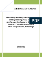 Bidding Documents Consulting Service LRC