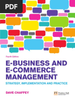 Cover & Table of Contents - E-Business and E-Commerce