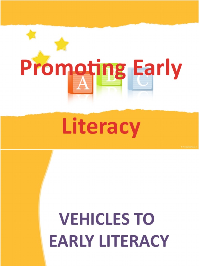 Promoting Early Pdf Literacy Learning