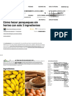 Cómo Hacer Panqueques Sin Harina Con Solo 3 Ingredientes - Notas - La Bioguía