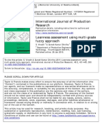 2011 Leanness Assessment Using MultiGrade Fuzzy Approach