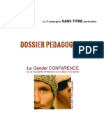 GENDER CONFERENCE-dossier pédagogique- Cie Sanstitre
