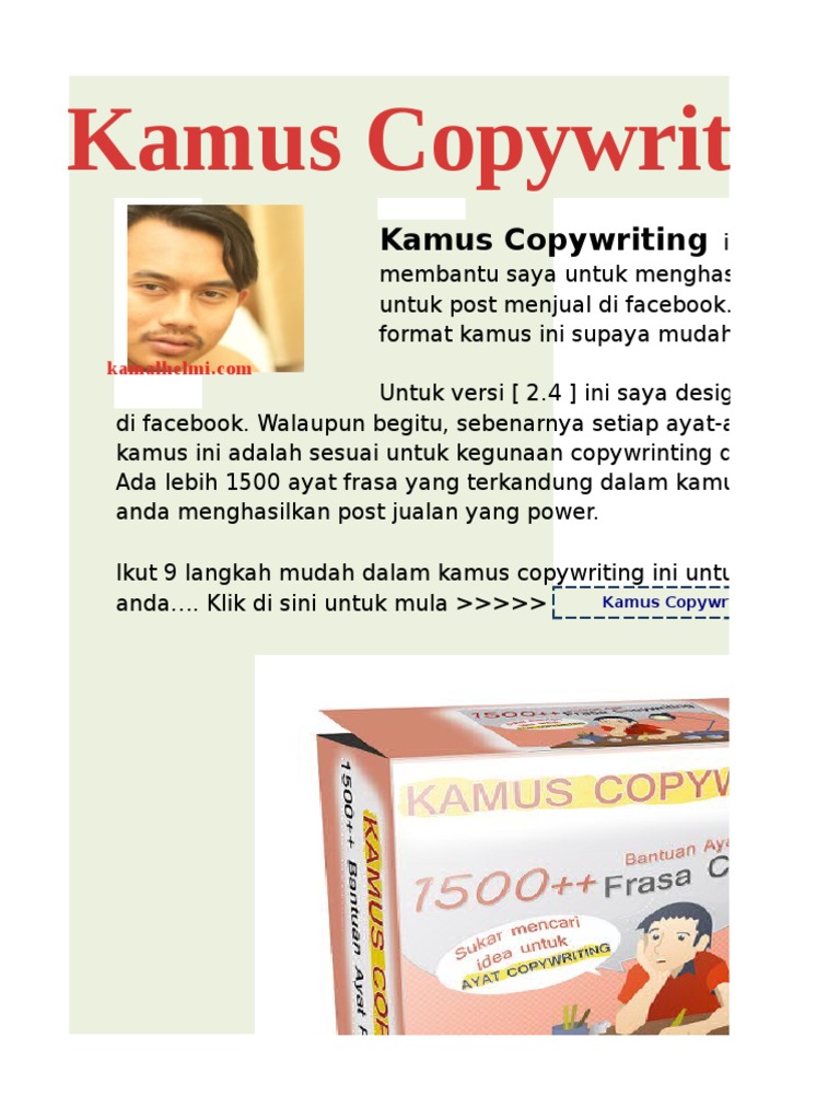 Skrip Copywriting | PDF