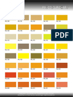 RAL Colour Chart Guide with 40+ Colours