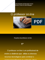 Papel Do Professor Online