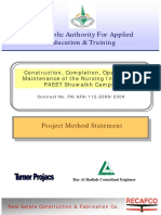 Method Statement For A Construction Project PDF