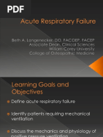 Acute Respiratory Failure