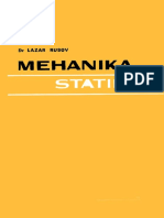 Mehanika - Statika (Lazar Rusov) PDF