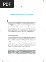 Psychological Testing Assessmentt