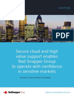 Secure Cloud and High Value Support Enables Red Snapper Group To Operate With Confidence in Sensitive Markets