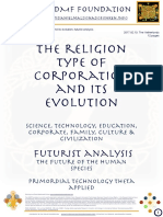 “ The Evolution of Corporate Models - Religion, Military, Family, Science-Technology, Education, Culture, Civilization”