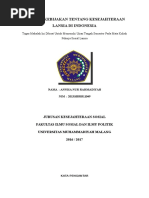 Download Analisis Kebijakan Tentang Kesejahteraan Lansia Di Indonesia by Annisa Nur Rahmadiyah SN339195537 doc pdf