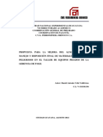 Propuesta Mejora Mnanejo y Deposicion de Materiales