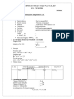 Chemistry Board Practical-2017