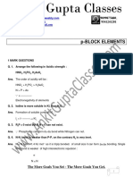 P Block Elements