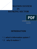 INFORMATION SYSTEM:-in Banking Sectors