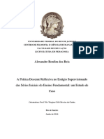 Prática docente reflexiva no estágio