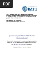 Frequency Modelling and Solution of FSI in Complex Pipelines Final Nonformatted