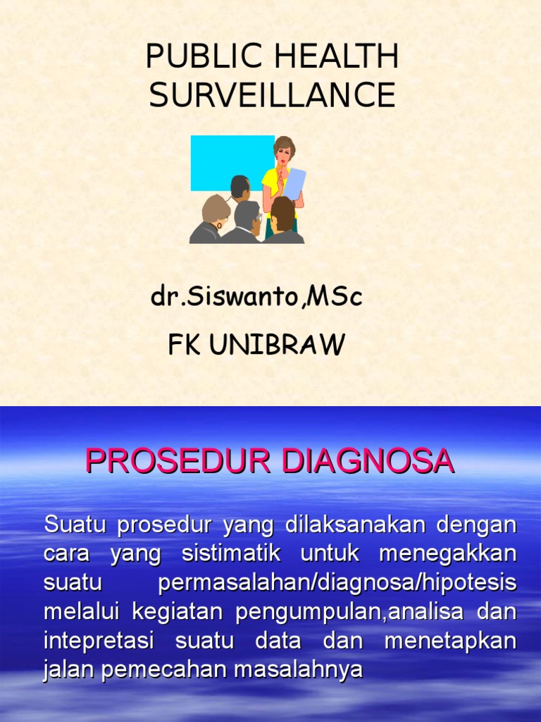 5 Steps in Public Health Surveillance | PDF | Medical Diagnosis ...