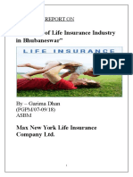 Potential of Life Insurance Industry in Bhubaneswar.doc
