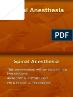 Spinal Anesthesia Vgc07