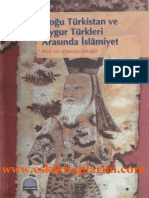 Zekeriya Kitapçı - Doğu Türkistan Ve Uygur Türkleri Arasında İslamiyet PDF