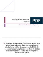 Inteligência Teoria e Tópicos