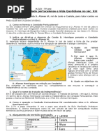 5º Teste - Formação Do Condado Portucalense e Vida Quotidiana No Séc